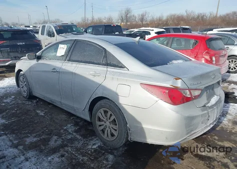 2011 Hyundai Sonata Gls from USA, damaged, VIN 5NPEB4AC3BH183416